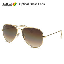 Load image into Gallery viewer, JackJad 2023 Stylish 3025 Pilot Style Optical Glass Lens Sunglasses Vintage Classic Brand Design Sun Glasses 58mm Oculos