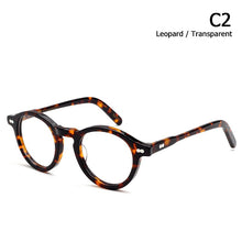 Load image into Gallery viewer, JackJad 2022 Top Quality Acetate Frame Miltzen Style Eyewear Frame Vintage Classic Round Brand Design Eyeglasses Oculos De Grau