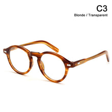 Load image into Gallery viewer, JackJad 2022 Top Quality Acetate Frame Miltzen Style Eyewear Frame Vintage Classic Round Brand Design Eyeglasses Oculos De Grau