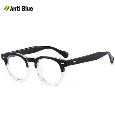 JackJad 2022 Vintage Round Style Anti Blue Computer Glasses Frames Men Women  Brand Design Eyewear Frame Eyeglasses 3505