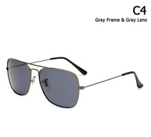 Load image into Gallery viewer, JackJad Classic 3136 CARAVAN Style Polarized Square Aviation Sunglasses Men Vintage Retro Brand Design Sun Glasses Oculos De Sol