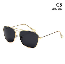 Load image into Gallery viewer, JackJad Classic 3136 CARAVAN Style Polarized Square Aviation Sunglasses Men Vintage Retro Brand Design Sun Glasses Oculos De Sol