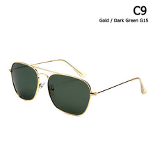 Load image into Gallery viewer, JackJad Classic 3136 CARAVAN Style Polarized Square Aviation Sunglasses Men Vintage Retro Brand Design Sun Glasses Oculos De Sol