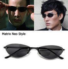 Carica l'immagine nel visualizzatore di Gallery, JackJad  Cool The Matrix Neo Style Polarized Rivets Sunglasses Men Slim Rimless Brand Design Sun Glasses Oculos De Sol