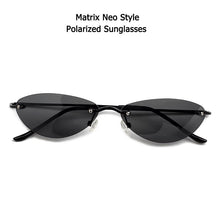 Carica l'immagine nel visualizzatore di Gallery, JackJad  Cool The Matrix Neo Style Polarized Rivets Sunglasses Men Slim Rimless Brand Design Sun Glasses Oculos De Sol