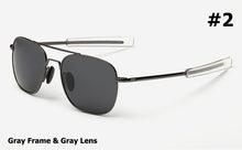 Load image into Gallery viewer, JackJad Men Army MILITARY Aviation Style Polarized Sunglasses Driving Brand Design Sun Glasses Oculos De Sol Masculino