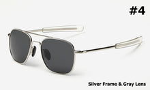 Load image into Gallery viewer, JackJad Men Army MILITARY Aviation Style Polarized Sunglasses Driving Brand Design Sun Glasses Oculos De Sol Masculino
