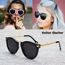 Load image into Gallery viewer, JackJad POLARIZED Helter Skelter Arrowed Sunglasses Women Brand Design Vintage Round Sun Glasses Oculos De Sol Feminino