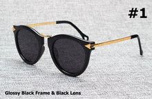 Load image into Gallery viewer, JackJad POLARIZED Helter Skelter Arrowed Sunglasses Women Brand Design Vintage Round Sun Glasses Oculos De Sol Feminino