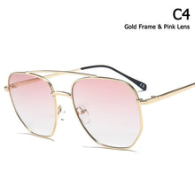 Load image into Gallery viewer, JackJad Trend Metal Polygon Frame Style Gradient Round Sunglasses Vintage Brand Design Sun Glasses Oculos De Sol 18033