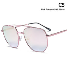 Load image into Gallery viewer, JackJad Trend Metal Polygon Frame Style Gradient Round Sunglasses Vintage Brand Design Sun Glasses Oculos De Sol 18033