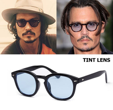 JackJad Johnny Depp Lemtosh Style Occhiali da sole rotondi Tint Ocean Lens Brand Design Party Show Occhiali da sole Oculos De Sol 
