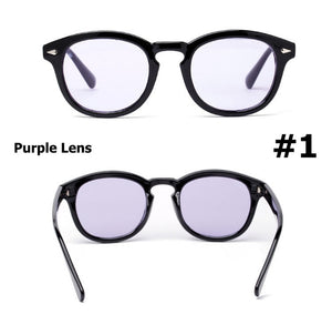 JackJad Johnny Depp Lemtosh Style Occhiali da sole rotondi Tint Ocean Lens Brand Design Party Show Occhiali da sole Oculos De Sol 