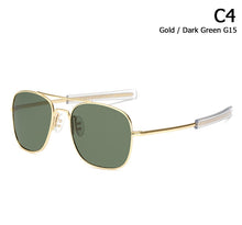Load image into Gallery viewer, JackJad   Polarized AO Army Military Style Aviation Sunglasses Men Driving Brand Design Sun Glasses Oculos De Sol A285