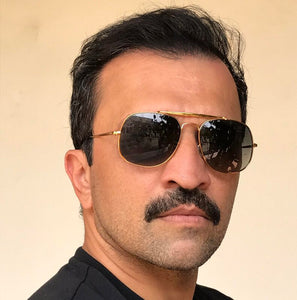 JackJad Vinatge 3561 THE GENERAL Style Polarized Sunglasses Men Pilot Anti Blue Ray Eyewear Frame Brand Design Sun Glasses 8053