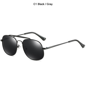 JackJad Vinatge 3561 THE GENERAL Style Polarized Sunglasses Men Pilot Anti Blue Ray Eyewear Frame Brand Design Sun Glasses 8053
