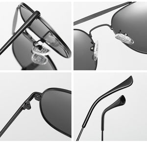 JackJad Vinatge 3561 THE GENERAL Style Polarized Sunglasses Men Pilot Anti Blue Ray Eyewear Frame Brand Design Sun Glasses 8053