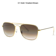 Load image into Gallery viewer, JackJad Vintage Classic 3136 Caravan Style Square Pilot Sunglasses Men Optical Glass Lens Brand Design Sun Glasses Oculos De Sol