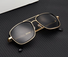 Load image into Gallery viewer, JackJad Vintage Classic Iron Man Style SteamPunk Sunglasses For Men Optical Glass Lens Brand Design Sun Glasses Oculos De Sol