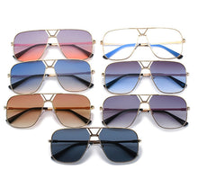 Load image into Gallery viewer, JackJad Vintage Classic Pilot Metal Style Gradient Sunglasses Men Driving Fashion Brand Design Sun Glasses Oculos De Sol 7156