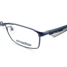 Load image into Gallery viewer, Japan Brand Prescription Glasses Frame Unisex Silver/Gunmetal Metal Geometry