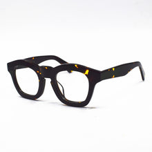 Load image into Gallery viewer, Japan Handmade Italy Acetate Eyeglass Frames clear lens Glasses Full Rim 1960&#39;s