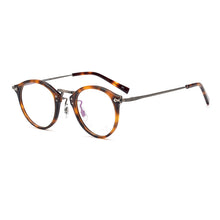 Load image into Gallery viewer, Japanese Brand Hand-Made Round Optical Glasses Frame Men Acetate Prescription Eyeglasses Women Retro Titanium Myopia Spectacles
