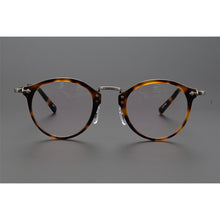 Load image into Gallery viewer, Japanese Brand Hand-Made Round Optical Glasses Frame Men Acetate Prescription Eyeglasses Women Retro Titanium Myopia Spectacles