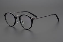 Load image into Gallery viewer, Japanese Brand Hand-Made Round Optical Glasses Frame Men Acetate Prescription Eyeglasses Women Retro Titanium Myopia Spectacles