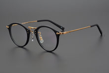 Load image into Gallery viewer, Japanese Brand Hand-Made Round Optical Glasses Frame Men Acetate Prescription Eyeglasses Women Retro Titanium Myopia Spectacles