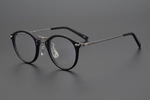 Load image into Gallery viewer, Japanese Brand Hand-Made Round Optical Glasses Frame Men Acetate Prescription Eyeglasses Women Retro Titanium Myopia Spectacles