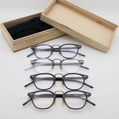 Japanese Designer Style 2023  Vintage Glasses Frame for Female and male Clear Lens