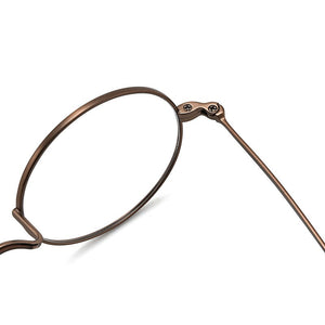 Japanese Handmade Eyeglasses John Lennon Classic Small Round Titanium Glasses Ultra-light Frame Men Retro Women Myopia Gafas