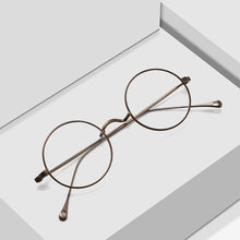 Load image into Gallery viewer, Japanese Handmade Eyeglasses John Lennon Classic Small Round Titanium Glasses Ultra-light Frame Men Retro Women Myopia Gafas
