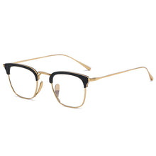 Load image into Gallery viewer, Japanese Handmade Glasses Frame Pure Titanium UltraLight Square Men Woman Myopia Eyeglass Prescription Eyewear KMN1112