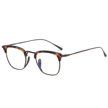 Load image into Gallery viewer, Japanese Handmade Glasses Frame Pure Titanium UltraLight Square Men Woman Myopia Eyeglass Prescription Eyewear KMN1112