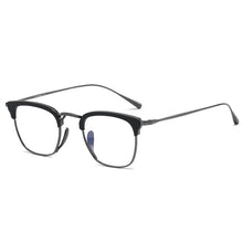 Load image into Gallery viewer, Japanese Handmade Glasses Frame Pure Titanium UltraLight Square Men Woman Myopia Eyeglass Prescription Eyewear KMN1112