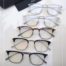 Load image into Gallery viewer, Japanese Handmade Glasses Frame Pure Titanium UltraLight Square Men Woman Myopia Eyeglass Prescription Eyewear KMN1112