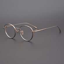 Carica l&#39;immagine nel visualizzatore di Gallery, Japanese Handmade John Lennon Round Titanium Optical Glasses Frame Men Retro Eyeglasses Myopia Reading Eyewear Oculos De Grau