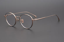 Carica l&#39;immagine nel visualizzatore di Gallery, Japanese Handmade John Lennon Round Titanium Optical Glasses Frame Men Retro Eyeglasses Myopia Reading Eyewear Oculos De Grau