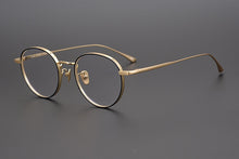 Carica l&#39;immagine nel visualizzatore di Gallery, Japanese Handmade John Lennon Round Titanium Optical Glasses Frame Men Retro Eyeglasses Myopia Reading Eyewear Oculos De Grau