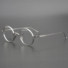 Load image into Gallery viewer, Japanese Handmade John Lennon Small Round Titanium Glasses Frame Men Retro Eyeglasses Myopia Reading Eyewear with Original Box