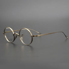 Load image into Gallery viewer, Japanese Handmade John Lennon Small Round Titanium Glasses Frame Men Retro Eyeglasses Myopia Reading Eyewear with Original Box