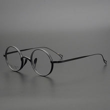 Load image into Gallery viewer, Japanese Handmade John Lennon Small Round Titanium Glasses Frame Men Retro Eyeglasses Myopia Reading Eyewear with Original Box