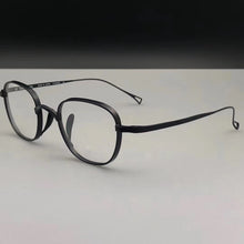 Carica l&#39;immagine nel visualizzatore di Gallery, Japanese Handmade John Lennon Small Square Titanium Glasses Frame Men Retro Eyeglasses Myopia Reading Eyewear With Original Box