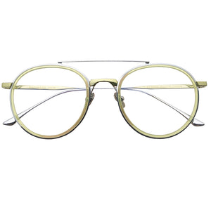 Japanese Handmade Titanium Double Beam Round OpticsReading Eyeglasses Myopia Progressive Glasses Frame Men's Women