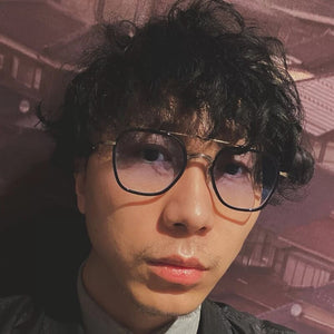 Japanese Retro Handmade Titanium Glasses Frame Men Square Prescriptipn Eyeglasses Women Optical Myopia Double Beam Eyewear Gafas