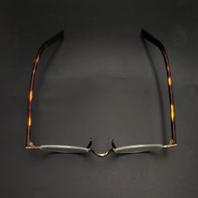 Load image into Gallery viewer, Japanese Vintage titanium metal small round glasses men and women optical glasses frame retro oval lower half frame myopia