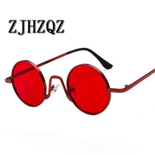 Load image into Gallery viewer, John Lennon Retro Steampunk Polarized Sunglasses Pilot Military Simple Small Round Funny Street Shooting Glasses Driving Eyewear