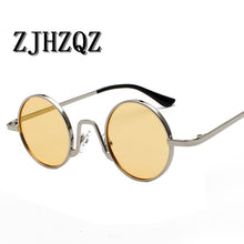 Load image into Gallery viewer, John Lennon Retro Steampunk Polarized Sunglasses Pilot Military Simple Small Round Funny Street Shooting Glasses Driving Eyewear